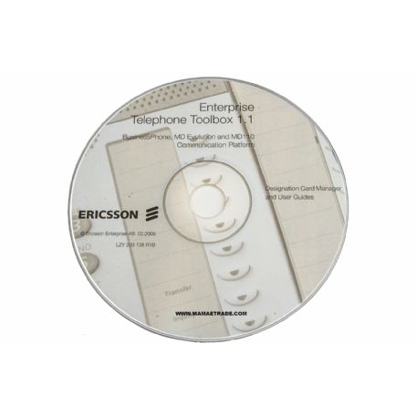ERICSSON ENTREPRISE TELEPHONE TOOLBOX 1.1 CD