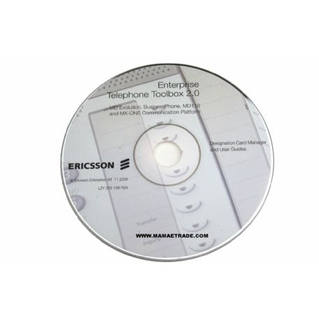 ERICSSON ENTREPRISE TELEPHONE TOOLBOX 2.0 CD