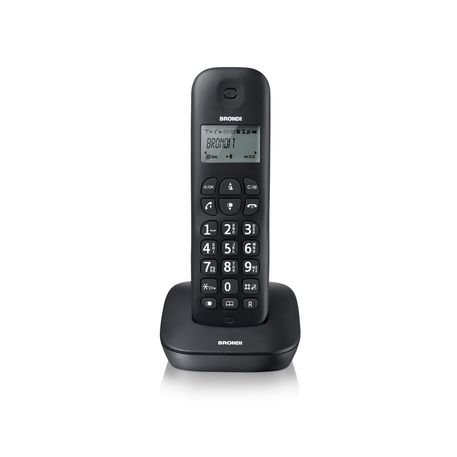 BRONDI TELEFONO CORDLESS ECO DECT GALA CON SVEGLIA