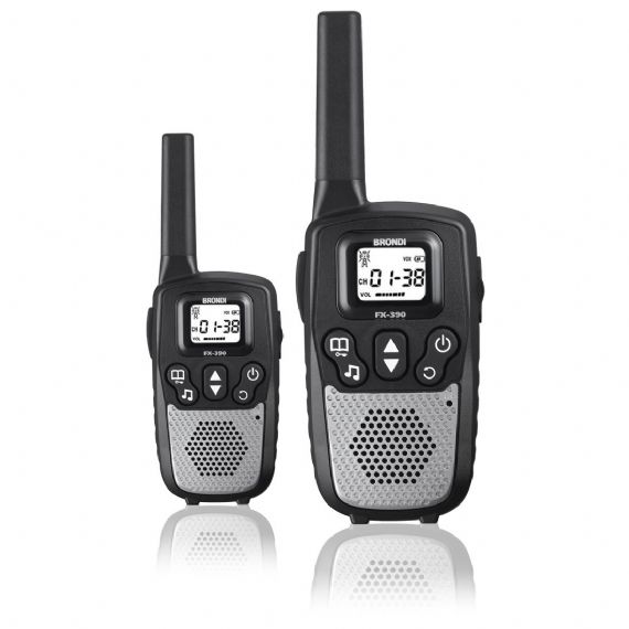 RICETRASMITTENTE BRONDI PMR446 FX390 CON DISPLAY ILLUMINATO