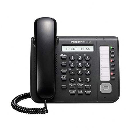 TELEFONO PANASONIC KX-NT551NE NERO -REV