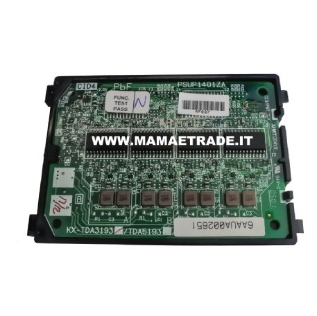 SCHEDA CID4 CALLER ID KX-TDA3193 PER CENTRALE TELEFONICA PANASONIC TDA 15 / TDA 30 - R.
