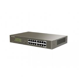 IP-COM SWITCH 16 PORTE GIGABIT DESKTOP/RACK CON 16 PORTE POE+