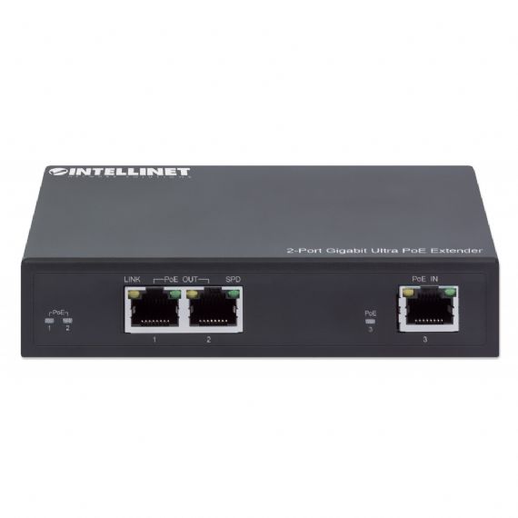 INTELLINET SWITCH ULTRA PoE EXTENDER  GIGABIT  2 PORTE