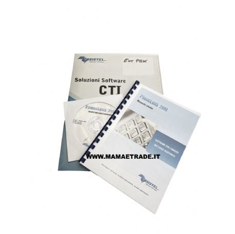 CTI PHONELENS 2000 SOFTWARE E MANUALE UTENTE