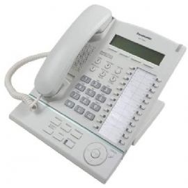 TELEFONO PANASONIC KX-T7633 BIANCO CON SUPPORTO FISSO - R.