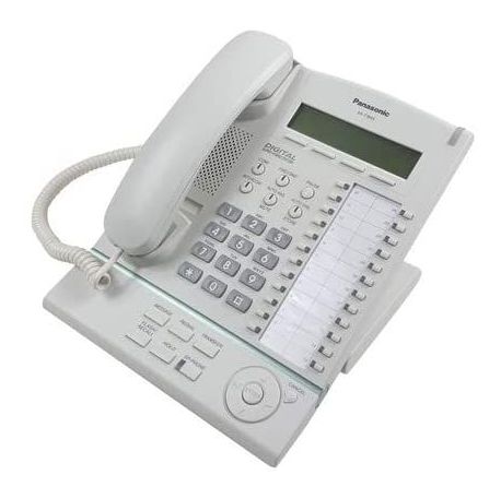 TELEFONO PANASONIC KX-T7633 BIANCO CON SUPPORTO FISSO - R.