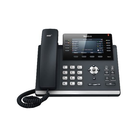 TELEFONO YEALINK SIP-T46G NERO - RIGENERATO