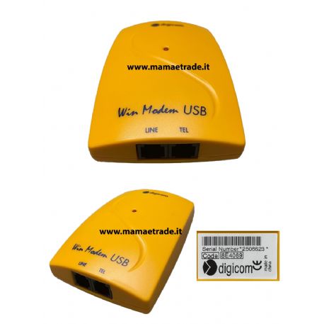 DIGICOM WINMODEM USB CODE 8E4089 - R.