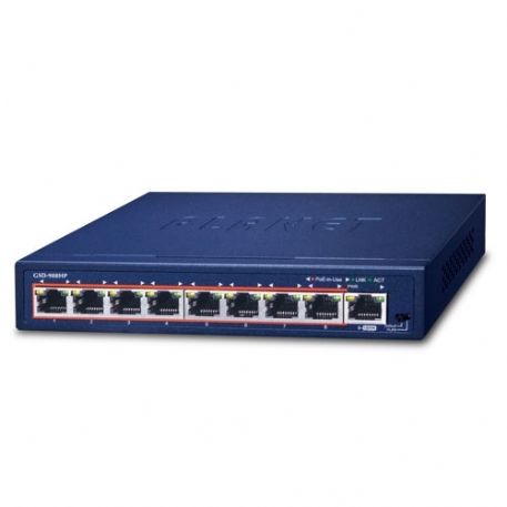 PLANET SWITCH GIGABIT POE A 8 PORTE 