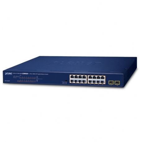 PLANET SWITCH GIGABIT POE A 16 PORTE 