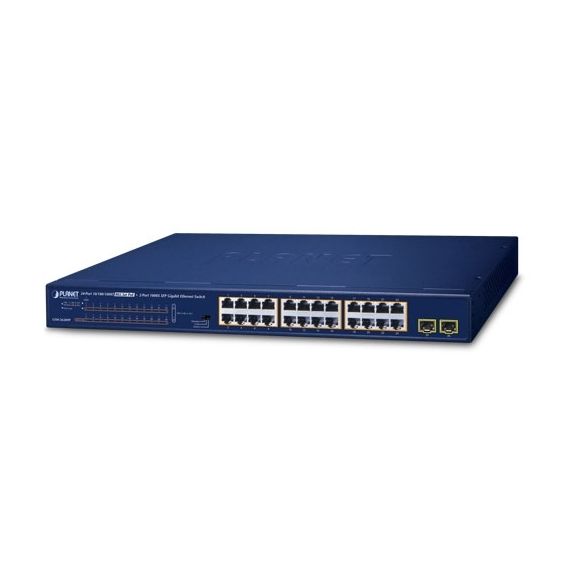 PLANET SWITCH GIGABIT POE A 24 PORTE 