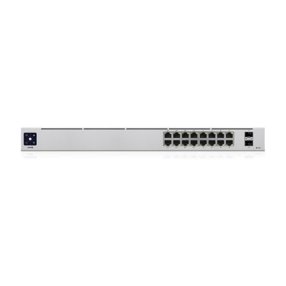 UBIQUITI SWITCH 16 PORTE LAN GIGABIT POE GEN2, DI CUI 8P POE 802.3AF/AT POE 42W, 2P SFP - USW-16-POE-EU