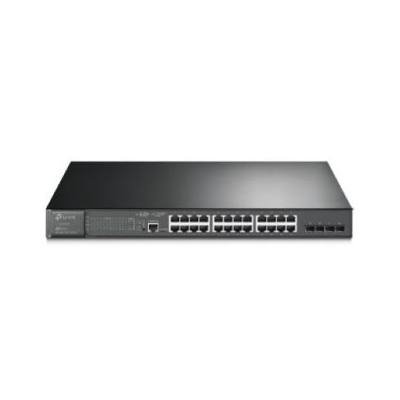 TP-LINK SWITCH 24 PORTE GIGABIT POE+ E 4 SLOT SFP JETSTREAM OMADASDN