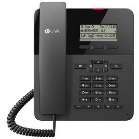 TELEFONO UNIFY OPENSCAPE CP110- NERO - RIGENERATO