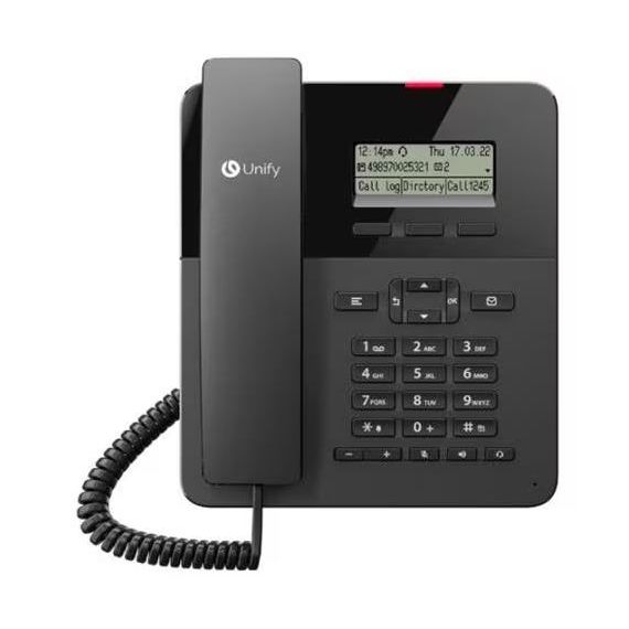 TELEFONO UNIFY OPENSCAPE CP110- NERO - RIGENERATO