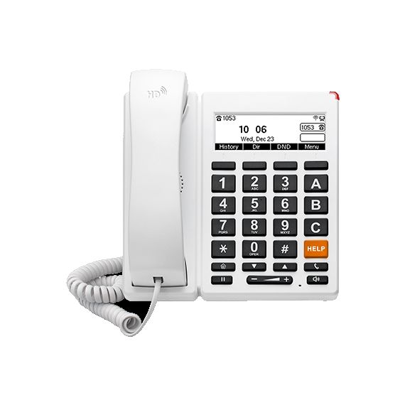 TELEFONO IP FLYINGVOICE FIP12WP - CON TASTI GRANDI PER ANZIANI
