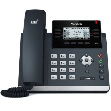 TELEFONO YEALINK SIP-T42S NERO - RIGENERATO