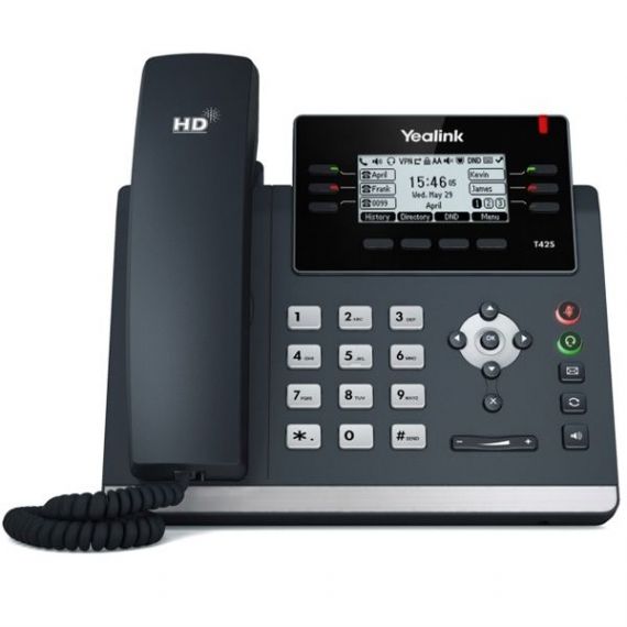 TELEFONO YEALINK SIP-T42S NERO - RIGENERATO