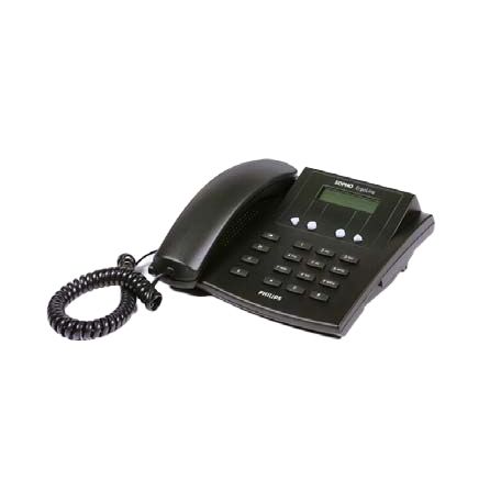 TELEFONO PHILIPS ERGOLINE D320-4 NERO