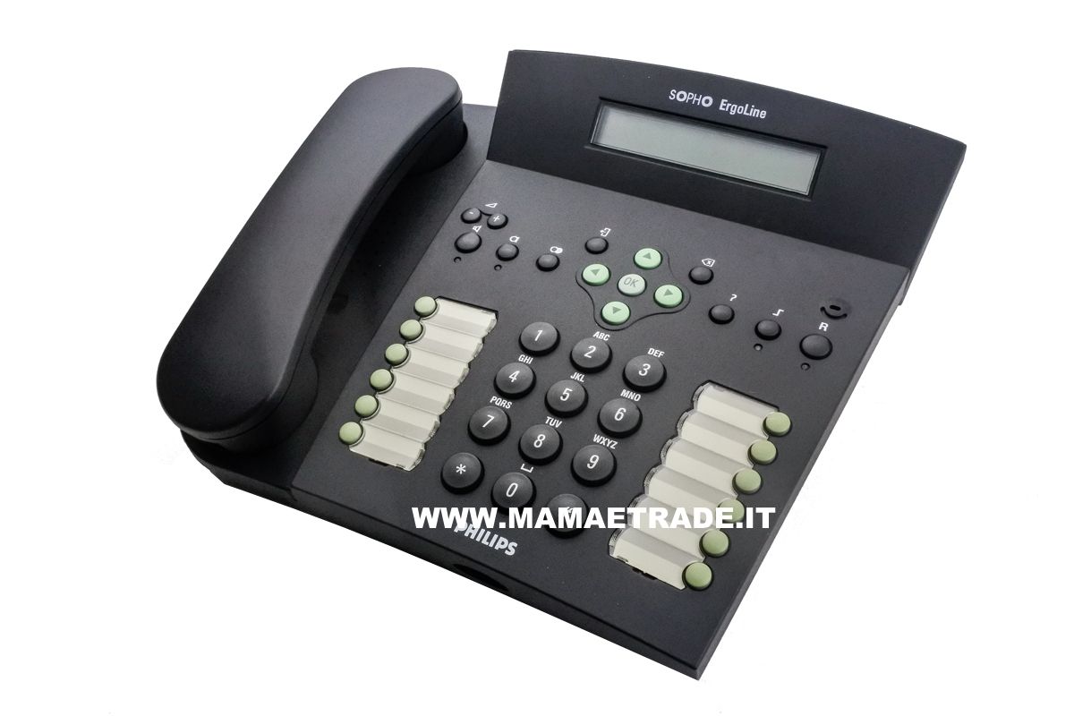 Philips ISDN-Sopho Ergoline E320-4w ISDN Telefon 
